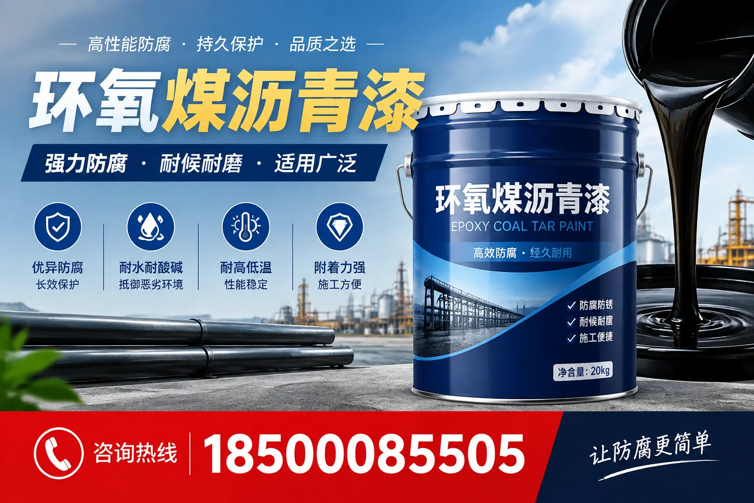 环氧煤沥青漆在不同气候条件下的表现分析，咸宁适用性